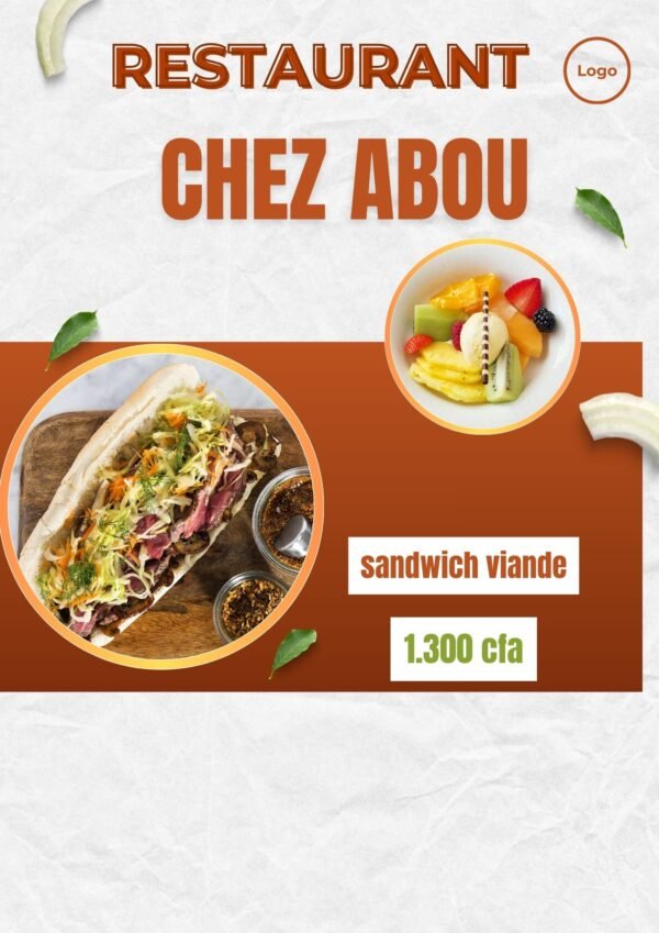 sandwich viande